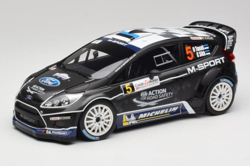 Ford Fiesta WRC #5 O. Tanak / R. Sikk Rally France 2012 Minichamps 1:18 151120805 Μέταλλο