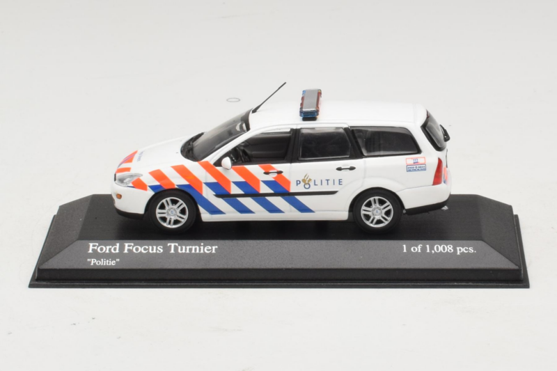 Ford Focus Turnier Politie Minichamps 1:43 430087092 Μέταλλο