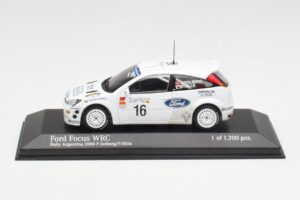 Ford Focus WRC Mk1 #16 P. Solberg / P. Mills Rally Argentina 2000 Minichamps 1:43 430008916 Μέταλλο