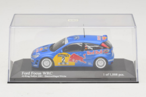 Ford Focus WRC #2 R. Baumgartner / B. Wichs Red Bull Rally Austria 2001 Minichamps 1:43 430008907 Μέταλλο - εικόνα 4 από 5