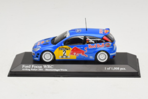 Ford Focus WRC #2 R. Baumgartner / B. Wichs Red Bull Rally Austria 2001 Minichamps 1:43 430008907 Μέταλλο