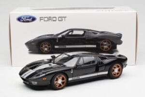 Ford GT Μαύρο Με Λευκές Ρίγες AUTOart 1:18 73023 Μέταλλο - εικόνα 8 από 8