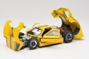 Ford GT40 Mk IV Κίτρινο 1967 Shelby Collectibles 1:18 31414S Μέταλλο - εικόνα 2 από 8