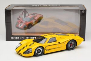 Ford GT40 Mk IV Κίτρινο 1967 Shelby Collectibles 1:18 31414S Μέταλλο - εικόνα 8 από 8
