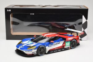 Ford GT GTE #68 D. Muller / J. Hand / S. Bourdais Chip Ganassi Racing LMGTE Pro 24 Hours of Le Mans 2016 Winner Minichamps 1: - εικόνα 6 από 6
