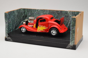 Ford High Tech Κόκκινο με Φλόγα American Muscle 1:18 7726 Μέταλλο - εικόνα 3 από 4