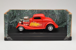 Ford High Tech Κόκκινο με Φλόγα American Muscle 1:18 7726 Μέταλλο