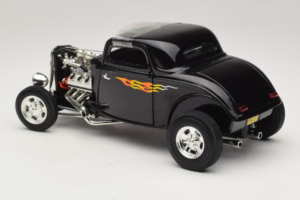 Ford Hot Rod Μαύρο Rydell High Grease ERTL 1:18 36602 Μέταλλο - εικόνα 5 από 6