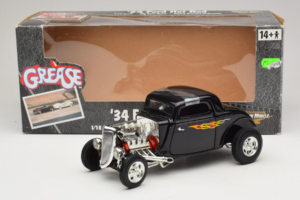Ford Hot Rod Μαύρο Rydell High Grease ERTL 1:18 36602 Μέταλλο - εικόνα 6 από 6