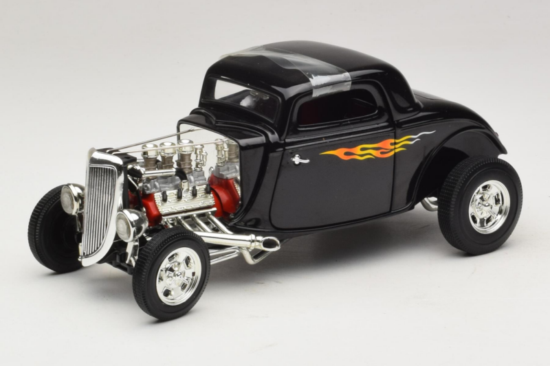 Ford Hot Rod Μαύρο Rydell High Grease ERTL 1:18 36602 Μέταλλο