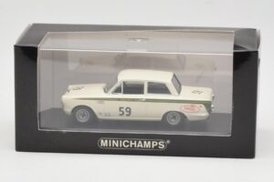 Ford Lotus Cortina Mk1 #59 J. Clark / R. Parsons Sebring 12 Hours 1964 Minichamps 1:43 400648259 Μέταλλο - εικόνα 4 από 4