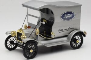 Ford Model T Delivery Truck Ασημί Eagle Collectibles 1:18 430600 Μέταλλο