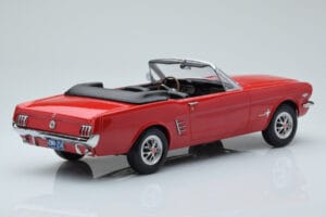 Ford Mustang Καμπριολέ Κόκκινο Norev 1:18 182810 Μέταλλο - εικόνα 2 από 6