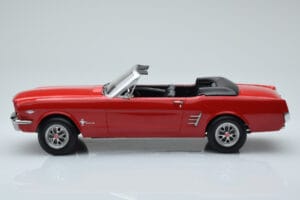 Ford Mustang Καμπριολέ Κόκκινο Norev 1:18 182810 Μέταλλο - εικόνα 3 από 6
