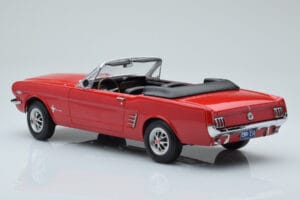 Ford Mustang Καμπριολέ Κόκκινο Norev 1:18 182810 Μέταλλο - εικόνα 5 από 6