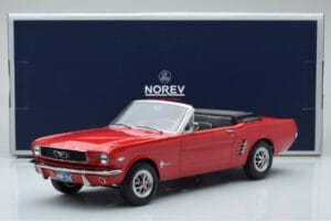 Ford Mustang Καμπριολέ Κόκκινο Norev 1:18 182810 Μέταλλο - εικόνα 6 από 6