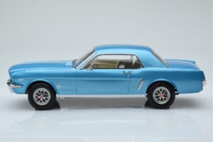 Ford Mustang Coupe Τιρκουάζ Norev 1:18 182800 Μέταλλο - εικόνα 3 από 6