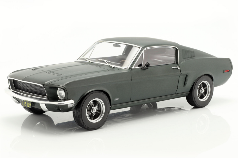 Ford Mustang Fastback Satin Green Metallic Norev 1:12 122702 Μέταλλο