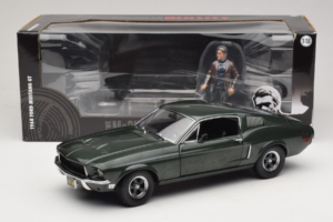 Ford Mustang GT Bullitt με Φιγούρα Steve McQueen Greenlight 1:18 12885 Μέταλλο - εικόνα 8 από 8