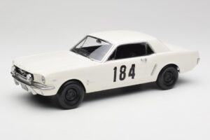 Ford Mustang Hardtop #184 B. Neyret / J. Terramorsi Rally Monte Carlo 1965 Norev 1:18 182801 Μέταλλο
