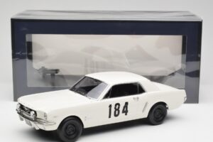 Ford Mustang Hardtop #184 B. Neyret / J. Terramorsi Rally Monte Carlo 1965 Norev 1:18 182801 Μέταλλο - εικόνα 6 από 6