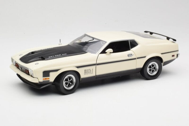 Ford Mustang Mach 1 Λευκό Sun Star 1:18 3602 Μέταλλο
