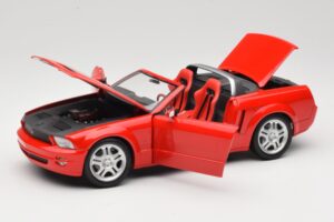 Ford Mustang S197 GT Καμπριολέ Κόκκινο Beanstalk Group 1:18 FOR10016R Μέταλλο - εικόνα 2 από 8