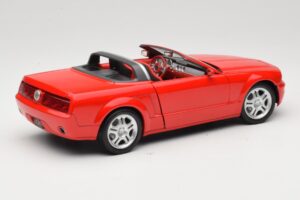 Ford Mustang S197 GT Καμπριολέ Κόκκινο Beanstalk Group 1:18 FOR10016R Μέταλλο - εικόνα 3 από 8