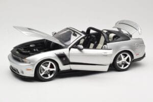 Ford Mustang S197 Roush 427R Καμπριολέ Ασημί Maisto 1:18 31669 Μέταλλο - εικόνα 2 από 8