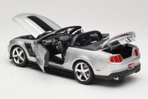 Ford Mustang S197 Roush 427R Καμπριολέ Ασημί Maisto 1:18 31669 Μέταλλο - εικόνα 5 από 8