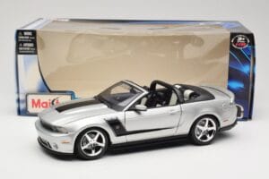 Ford Mustang S197 Roush 427R Καμπριολέ Ασημί Maisto 1:18 31669 Μέταλλο - εικόνα 8 από 8