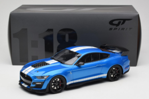 Ford Mustang Shelby GT500 S550 Μπλε GT Spirit 1:18 GT268 Ρητίνη - εικόνα 6 από 6