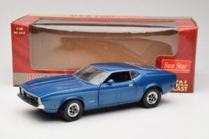 Ford Mustang SportsRoof Μπλε Sun Star 1:18 3612 Μέταλλο - εικόνα 8 από 8