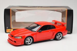 Ford Mustang SVT Cobra R SN95 Κόκκινο Maisto 1:18 531872 Μέταλλο - εικόνα 8 από 8