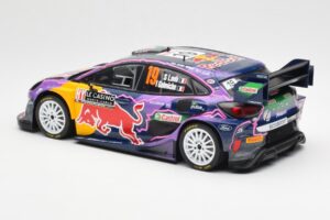 Ford Puma Rally1 #19 S. Loeb / I. Galmiche Rally Monte Carlo Winner 2022 IXO 1:18 18RMC110 Μέταλλο - εικόνα 5 από 6