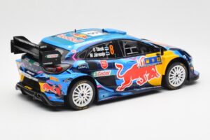 Ford Puma Rally1 #8 O. Tanak / M. Jarveoja 3rd Rally Central Europe 2023 IXO 1:18 18RMC187 Μέταλλο - εικόνα 2 από 6