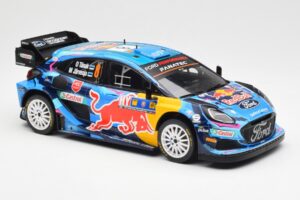 Ford Puma Rally1 #8 O. Tanak / M. Jarveoja 3rd Rally Central Europe 2023 IXO 1:18 18RMC187 Μέταλλο - εικόνα 4 από 6