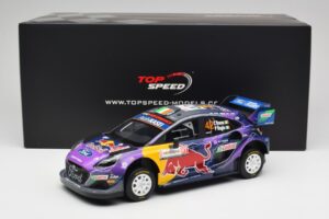 Ford Puma Rally1 #42 C. Breen / P. Nagle M-Sport Ford Rally Italia Sardegna 2022 TopSpeed 1:18 TS0491 Μέταλλο - εικόνα 6 από 6