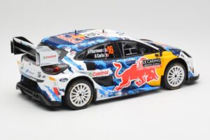 Ford Puma Rally1 WRC #16 A. Fourmaux / A. Coria Rally Monte Carlo 2024 IXO 1:18 18RMC198 Μέταλλο - εικόνα 2 από 6