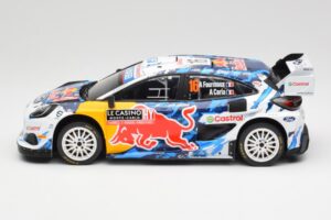 Ford Puma Rally1 WRC #16 A. Fourmaux / A. Coria Rally Monte Carlo 2024 IXO 1:18 18RMC198 Μέταλλο - εικόνα 3 από 6