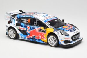 Ford Puma Rally1 WRC #16 A. Fourmaux / A. Coria Rally Monte Carlo 2024 IXO 1:18 18RMC198 Μέταλλο - εικόνα 4 από 6