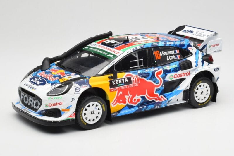 Ford Puma Rally1 WRC M-Sport #16 A. Fourmaux / A. Coria Safari Rally Kenya 2024 IXO 1:18 18RMC207 Μέταλλο