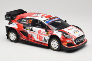 Ford Puma Rally1 WRC #22 M-Sport Ford World Rally Team M. Sesks / R. Francis Rally Poland 2024 IXO 1:18 18RMC215 Μέταλλο - εικόνα 4 από 6