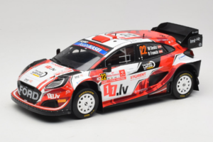 Ford Puma Rally1 WRC #22 M-Sport Ford World Rally Team M. Sesks / R. Francis Rally Poland 2024 IXO 1:18 18RMC215 Μέταλλο