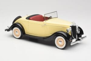 Ford Roadster Dearborn Yellow Solido 1:18 8008 Μέταλλο - εικόνα 6 από 8