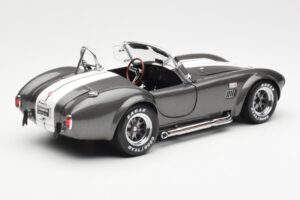 Ford Shelby Cobra 427 S/C Γκρι Μεταλλικό Με Λευκές Ρίγες Kyosho 1:18 08045GRW Μέταλλο - εικόνα 3 από 8