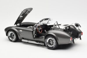 Ford Shelby Cobra 427 S/C Γκρι Μεταλλικό Με Λευκές Ρίγες Kyosho 1:18 08045GRW Μέταλλο - εικόνα 5 από 8