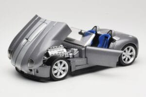 Shelby Cobra Καμπριολέ Grey Metallic Hot Wheels 1:18 G7220 Μέταλλο - εικόνα 2 από 8