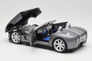 Shelby Cobra Καμπριολέ Grey Metallic Hot Wheels 1:18 G7220 Μέταλλο - εικόνα 5 από 8