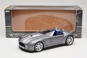Shelby Cobra Καμπριολέ Grey Metallic Hot Wheels 1:18 G7220 Μέταλλο - εικόνα 8 από 8